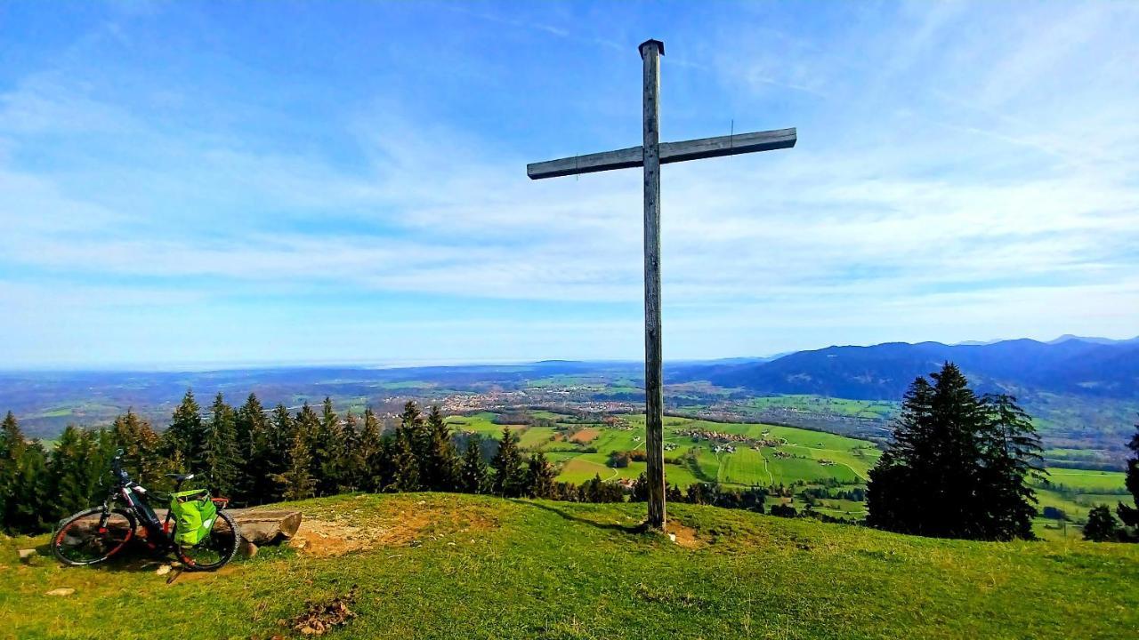 Ferienwohnung Geierstein Wackersberg ภายนอก รูปภาพ